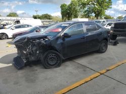 Toyota Corolla l salvage cars for sale: 2017 Toyota Corolla L