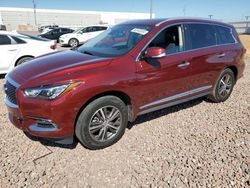 Vehiculos salvage en venta de Copart Phoenix, AZ: 2019 Infiniti QX60 Luxe