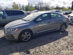 Salvage cars for sale at Portland, OR auction: 2018 Hyundai Elantra SEL