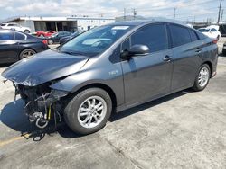 Salvage cars for sale from Copart Sun Valley, CA: 2017 Toyota Prius Prime