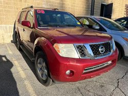Salvage cars for sale from Copart Candia, NH: 2008 Nissan Pathfinder S