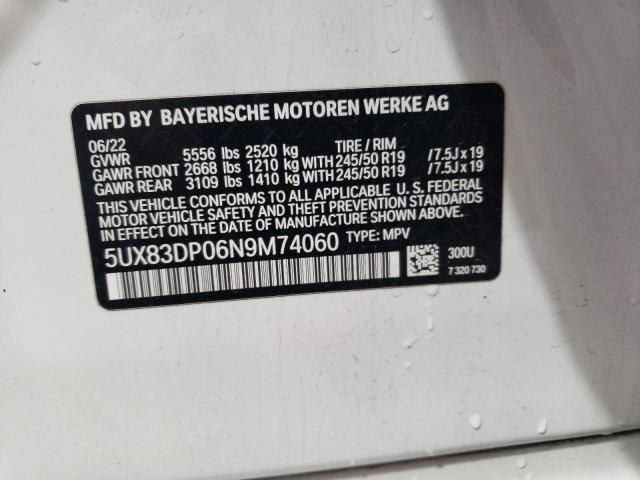 2022 BMW X3 M40I