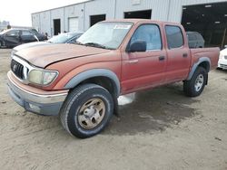 Salvage cars for sale at Jacksonville, FL auction: 2001 Toyota Tacoma Double Cab Prerunner