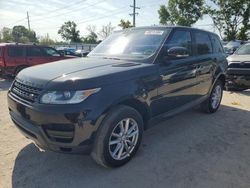 Salvage cars for sale from Copart Riverview, FL: 2016 Land Rover Range Rover Sport SE
