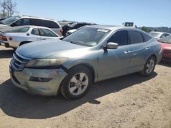 Salvage cars for sale from Copart San Martin, CA: 2010 Honda Accord Crosstour EX