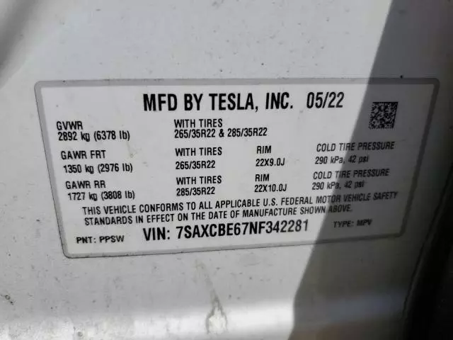 2022 Tesla Model X