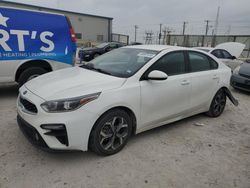 Salvage cars for sale from Copart Haslet, TX: 2021 KIA Forte FE