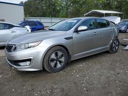 KIA Optima Hybrid Vehiculos salvage en venta: 2013 KIA Optima Hybrid