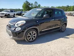 Salvage cars for sale at Harleyville, SC auction: 2014 Fiat 500L Trekking