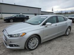 Salvage cars for sale from Copart Leroy, NY: 2014 Ford Fusion SE Hybrid