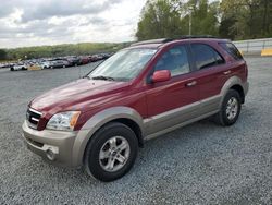 Salvage cars for sale from Copart Concord, NC: 2003 KIA Sorento EX