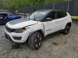 Salvage cars for sale at Waldorf, MD auction: 2018 Jeep Compass Trailhawk