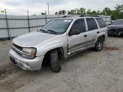 Salvage cars for sale at Lumberton, NC auction: 2004 Chevrolet Trailblazer LS