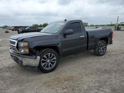 Salvage cars for sale at Houston, TX auction: 2014 Chevrolet Silverado C1500