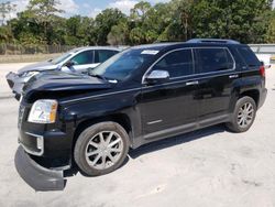 Salvage cars for sale at Fort Pierce, FL auction: 2017 GMC Terrain SLT