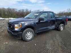 Salvage cars for sale at Ellwood City, PA auction: 2021 Ford F150 Super Cab