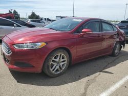 Salvage cars for sale at Moraine, OH auction: 2015 Ford Fusion SE