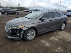 Vehiculos salvage en venta de Copart Woodhaven, MI: 2014 Ford Fusion SE Hybrid