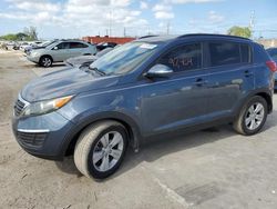 Salvage cars for sale from Copart Homestead, FL: 2013 KIA Sportage Base