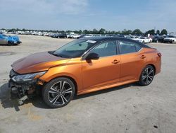 Nissan Sentra Vehiculos salvage en venta: 2021 Nissan Sentra SR