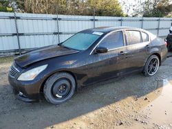 Infiniti G25 salvage cars for sale: 2012 Infiniti G25