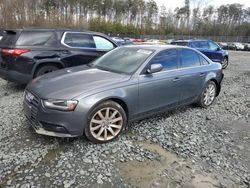 Salvage cars for sale at Waldorf, MD auction: 2013 Audi A4 Premium Plus