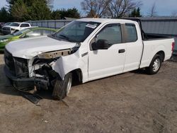 Salvage trucks for sale at Finksburg, MD auction: 2016 Ford F150 Super Cab