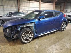 Salvage cars for sale at Greenwell Springs, LA auction: 2016 Hyundai Veloster Turbo