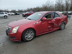 Salvage cars for sale at Ellwood City, PA auction: 2012 Cadillac CTS Luxury Collection