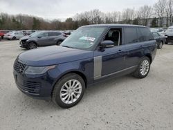 Salvage cars for sale at North Billerica, MA auction: 2018 Land Rover Range Rover HSE