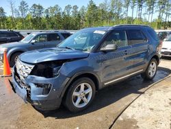 Ford Explorer xlt salvage cars for sale: 2018 Ford Explorer XLT