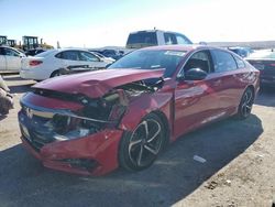 Vehiculos salvage en venta de Copart Albuquerque, NM: 2021 Honda Accord Sport SE