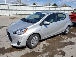 Salvage cars for sale at Littleton, CO auction: 2016 Toyota Prius C