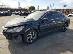 Salvage cars for sale at Wilmington, CA auction: 2016 Honda Accord LX