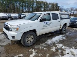 Salvage trucks for sale at North Billerica, MA auction: 2015 Toyota Tacoma Double Cab