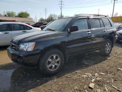 Salvage cars for sale from Copart Columbus, OH: 2003 Toyota Highlander Limited