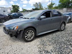 Salvage cars for sale from Copart Opa Locka, FL: 2016 Mitsubishi Lancer ES
