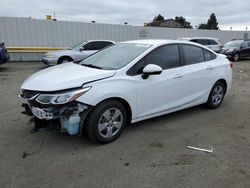 2017 Chevrolet Cruze LS en venta en Vallejo, CA