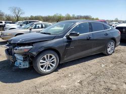 Chevrolet salvage cars for sale: 2017 Chevrolet Malibu LT