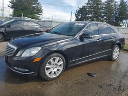 Salvage cars for sale at Moraine, OH auction: 2013 Mercedes-Benz E 350 4matic