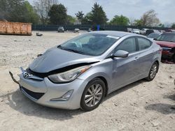 Salvage cars for sale at Madisonville, TN auction: 2015 Hyundai Elantra SE