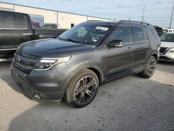 Salvage cars for sale from Copart Haslet, TX: 2015 Ford Explorer Sport