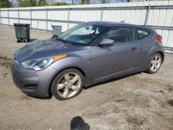 Salvage cars for sale at West Mifflin, PA auction: 2012 Hyundai Veloster