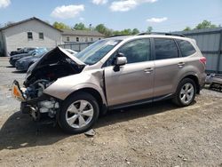 Salvage cars for sale at York Haven, PA auction: 2014 Subaru Forester 2.5I Touring