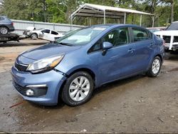 Salvage cars for sale at Austell, GA auction: 2016 KIA Rio EX