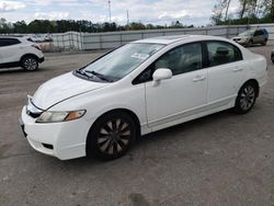 Salvage cars for sale from Copart Dunn, NC: 2010 Honda Civic EXL