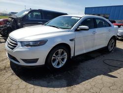 Salvage cars for sale at Woodhaven, MI auction: 2014 Ford Taurus SEL