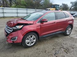 Salvage cars for sale at Hampton, VA auction: 2018 Ford Edge SEL