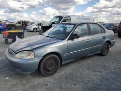 Salvage cars for sale at Antelope, CA auction: 2000 Honda Civic Base