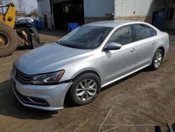 Salvage cars for sale from Copart New Britain, CT: 2018 Volkswagen Passat S